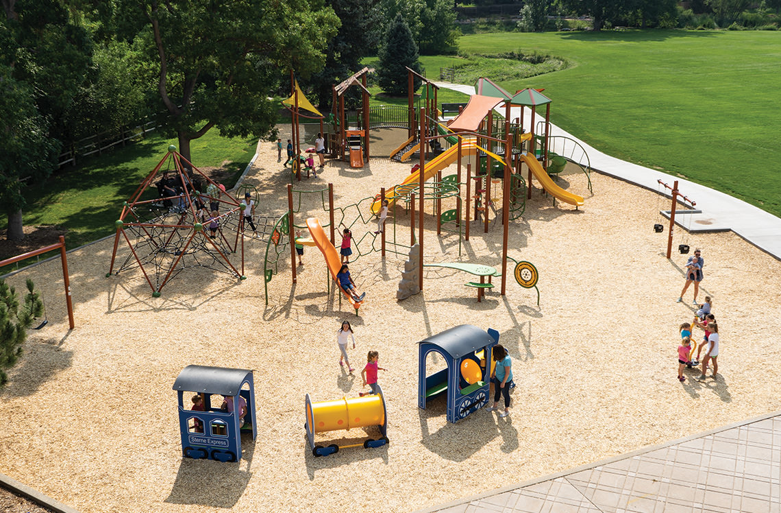 Playground in Sterne Park, Colorado