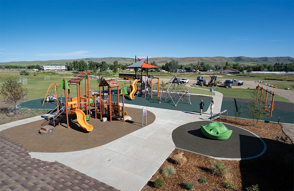 Playground Equipment from BCI Burke in Dry Creek Community Park, Colorado