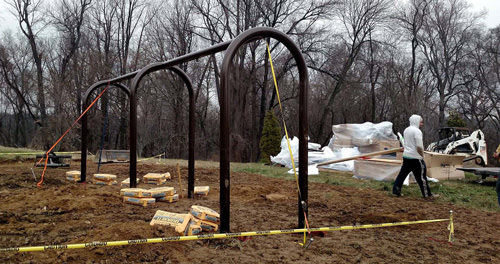 Commercial Playground Installation